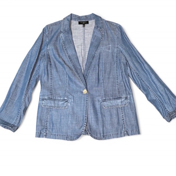 Talbots bundle 6 piece women’s high quality Italian  blazer and knit shirts - Picture 4 of 13